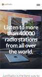 Mobile Screenshot of justradio.org