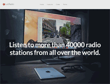 Tablet Screenshot of justradio.org